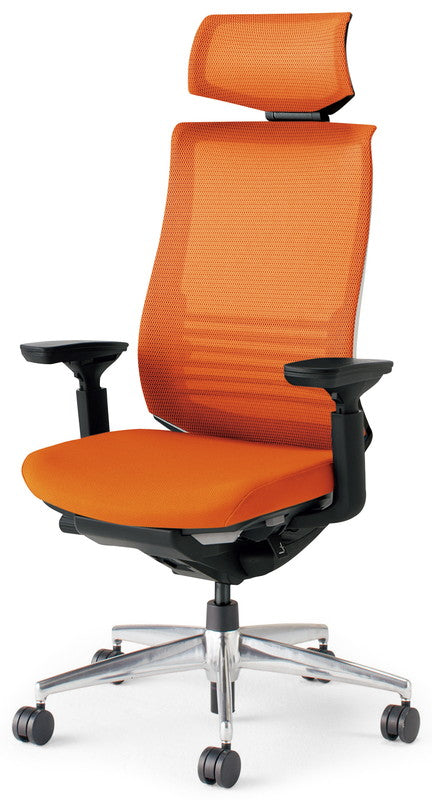 コクヨ ベゼル ヘッドレスト付タイプ 可動肘 ヘッドレスト付き CR-A2835E