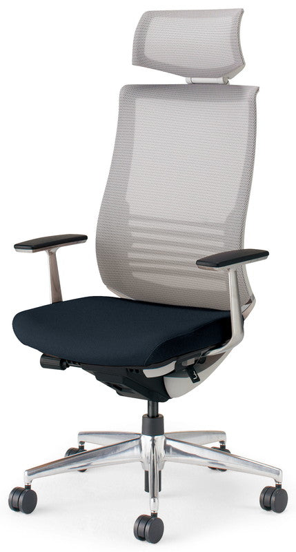 コクヨ ベゼル ヘッドレスト付タイプ 固定肘 ヘッドレスト付き CR-A2865E