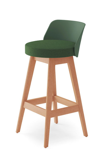 コクヨ ハイチェア コーデ 木脚 背樹脂 K04-D110SC-431S2