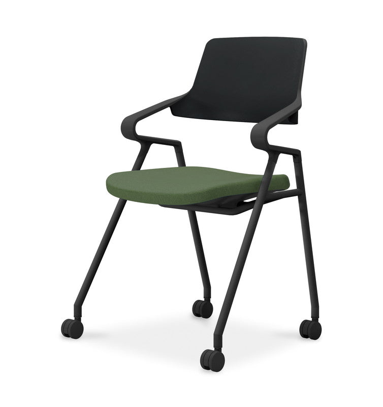 コクヨ 会議イス Rチェア 背樹脂 黒塗装脚 K22-B11CW-BK