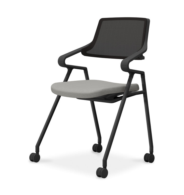 コクヨ 会議イス Rチェア 背メッシュ 黒塗装脚 K22-B13CW-BK