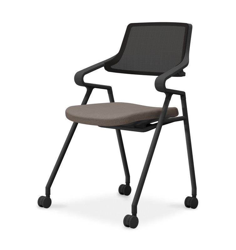 コクヨ 会議イス Rチェア 背メッシュ 黒塗装脚 K22-B13CW-BK