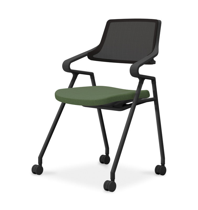 コクヨ 会議イス Rチェア 背メッシュ 黒塗装脚 K22-B13CW-BK