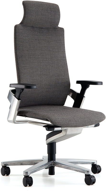コクヨ オフィスチェア ON ハイバック 肘付 ヘッドレスト付 布 XWH-17573HK68