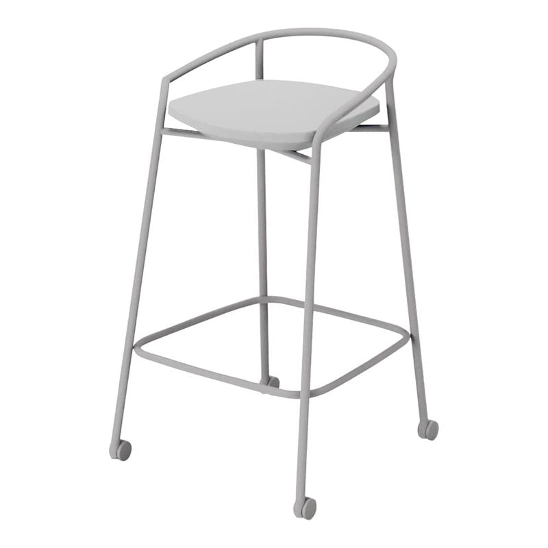 コクヨ Any Chair ハイチェアー。ライトグレー。品番：K01-ZA11CU-E2G2E21。Office Design Paletteの品番対応画像。