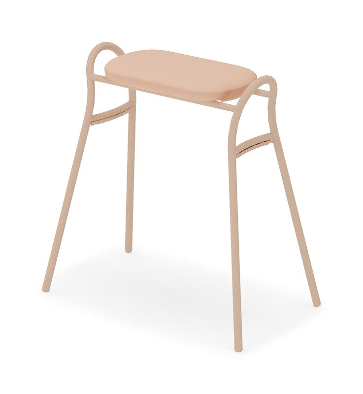 コクヨ Any Chair スタックスツール。アッシュピンク。品番：K01-ZB80CZ-9GG29G1。Office Design Paletteの品番対応画像。