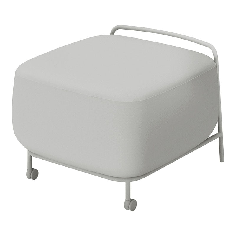 コクヨ Any Sofa 背なしソファー。ライトグレー。品番：NAN-B1C-E2AG2E21。Office Design Paletteの品番対応画像。