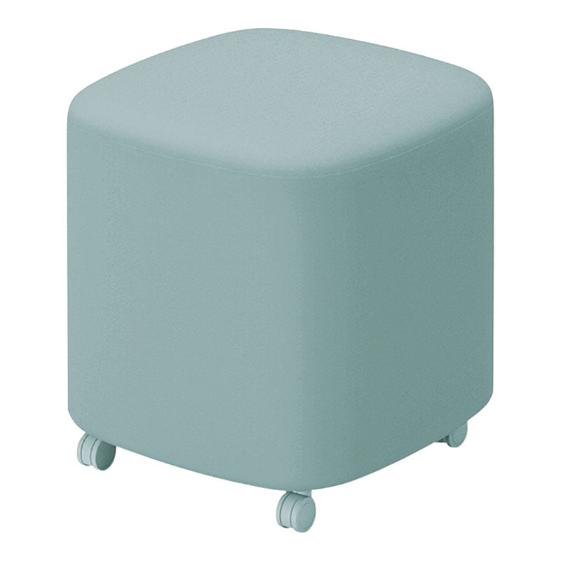 コクヨ Any Sofa スツール。アッシュターコイズ。品番：NAN-S1C-G2391。Office Design Paletteの品番対応画像。