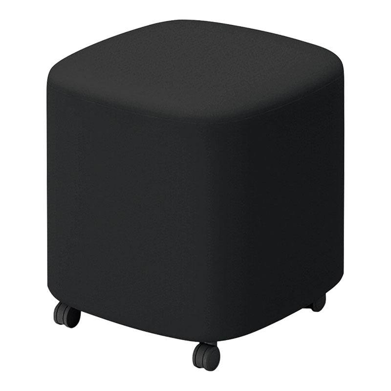 コクヨ Any Sofa スツール。ブラック。品番：NAN-S1C-G2E61。Office Design Paletteの品番対応画像。
