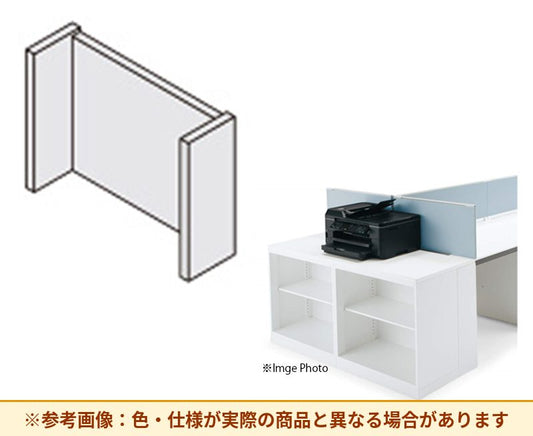 コクヨ 収納庫 エディア プリンタ台用配線パネル BWUA-DECH2P27SAW