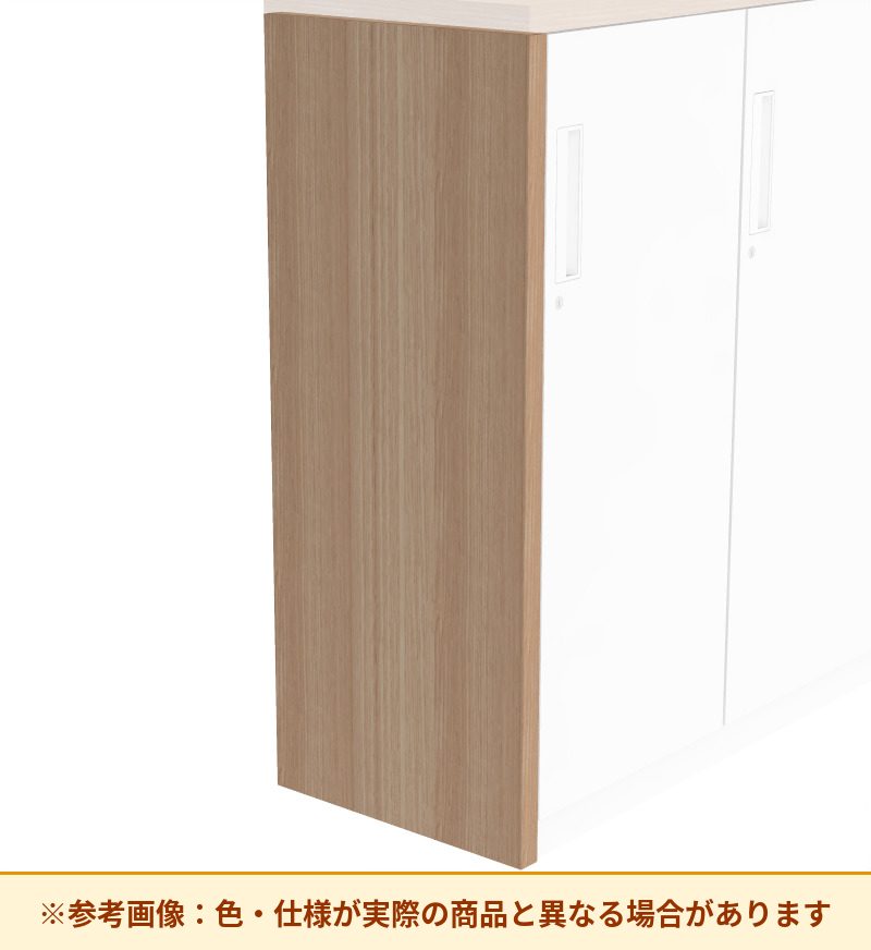 コクヨ 収納庫 エディアアイランドパネル 片面用エンドパネル BWUA-XKEP5M