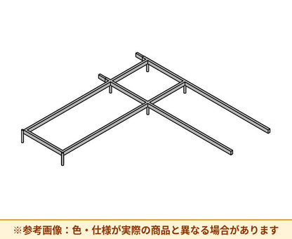 コクヨ ソファ コレッソ 3WAY増連フレーム 2連・2連 CNB-162020TJ