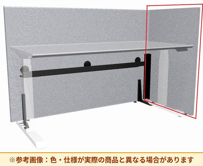 コクヨ ワイヤリングパネル シークエンス 右側エンドパネル DSED-LCER0811H