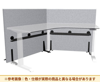 コクヨ ワイヤリングパネル シークエンス ブーメランフロント 1台用 DSED-LZF11211H