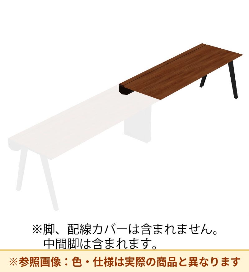 コクヨ デスク センティア ワークテーブル天板 片面増連 平エッジ DSNT-AJH2807-C