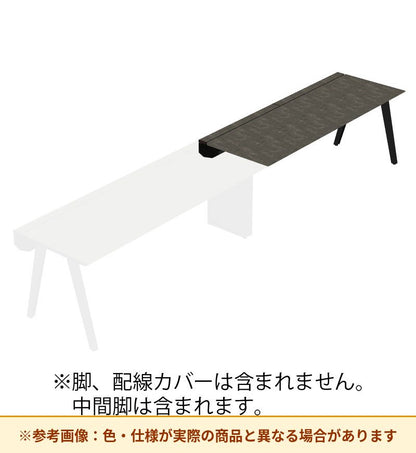 コクヨ デスク センティア ワークテーブル天板 片面増連 平エッジ DSNT-AJH2807-C