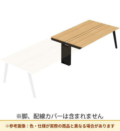 コクヨ デスク センティア ワークテーブル天板 両面増連 平エッジ DSNT-AJH2814-C