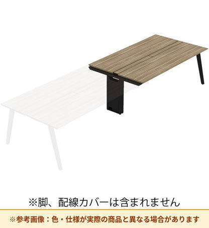 コクヨ デスク センティア ワークテーブル天板 両面増連 平エッジ DSNT-AJH2814-C