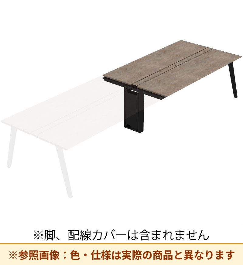 コクヨ デスク センティア ワークテーブル天板 両面増連 平エッジ DSNT-AJH2814-C