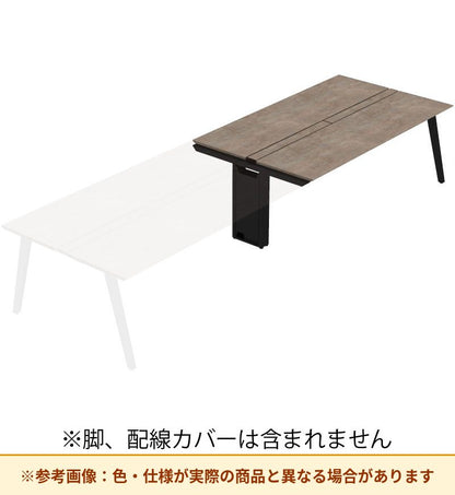 コクヨ デスク センティア ワークテーブル天板 両面増連 平エッジ DSNT-AJH2814-C