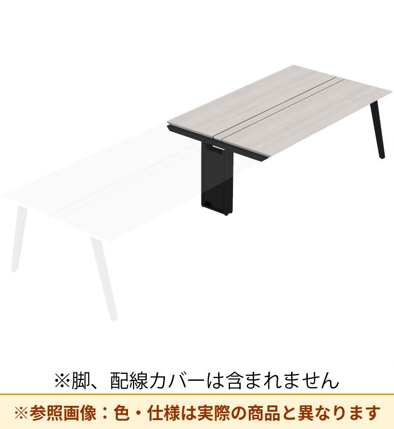 コクヨ デスク センティア ワークテーブル天板 両面増連 平エッジ DSNT-AJH2814-C