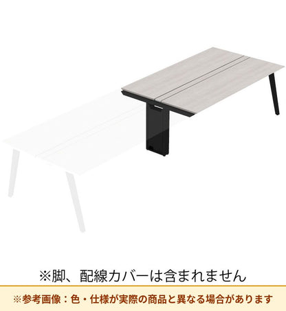 コクヨ デスク センティア ワークテーブル天板 両面増連 平エッジ DSNT-AJH2814-C