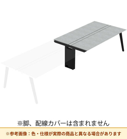 コクヨ デスク センティア ワークテーブル天板 両面増連 平エッジ DSNT-AJH2814-C