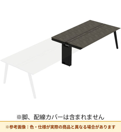 コクヨ デスク センティア ワークテーブル天板 両面増連 平エッジ DSNT-AJH2814-C