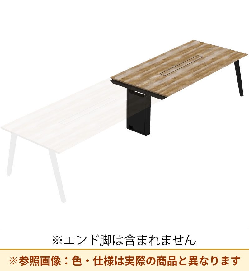 コクヨ デスク センティア コミュテーブル天板 増連 平エッジ DSNT-BJH2411-C