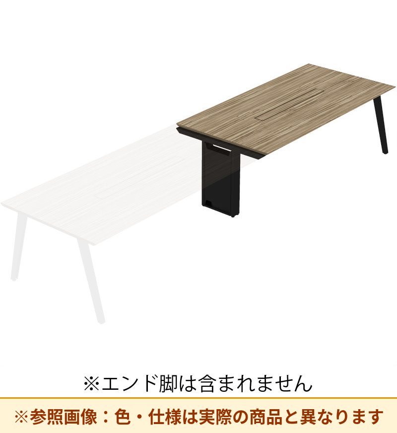 コクヨ デスク センティア コミュテーブル天板 増連 平エッジ DSNT-BJH2411-C