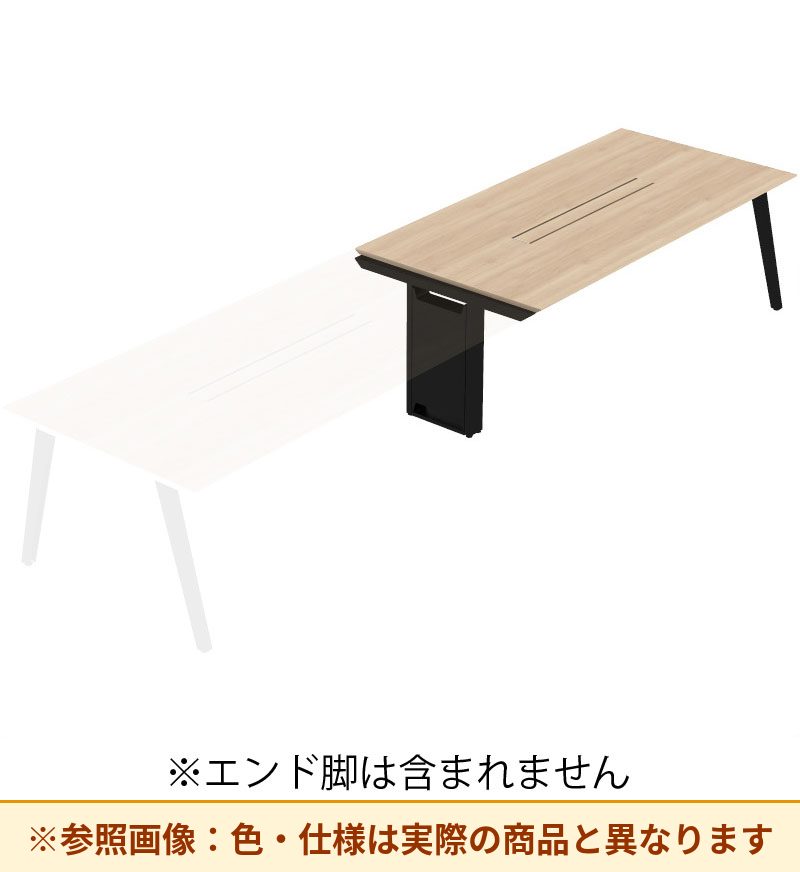 コクヨ デスク センティア コミュテーブル天板 増連 平エッジ DSNT-BJH2411-C