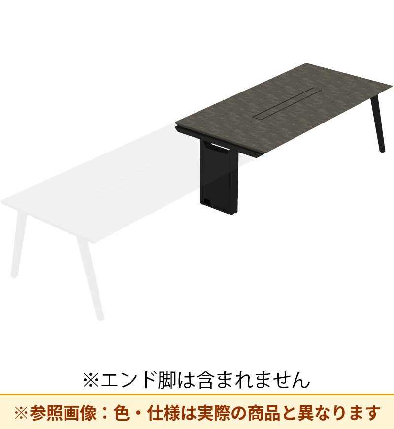 コクヨ デスク センティア コミュテーブル天板 増連 平エッジ DSNT-BJH2411-C