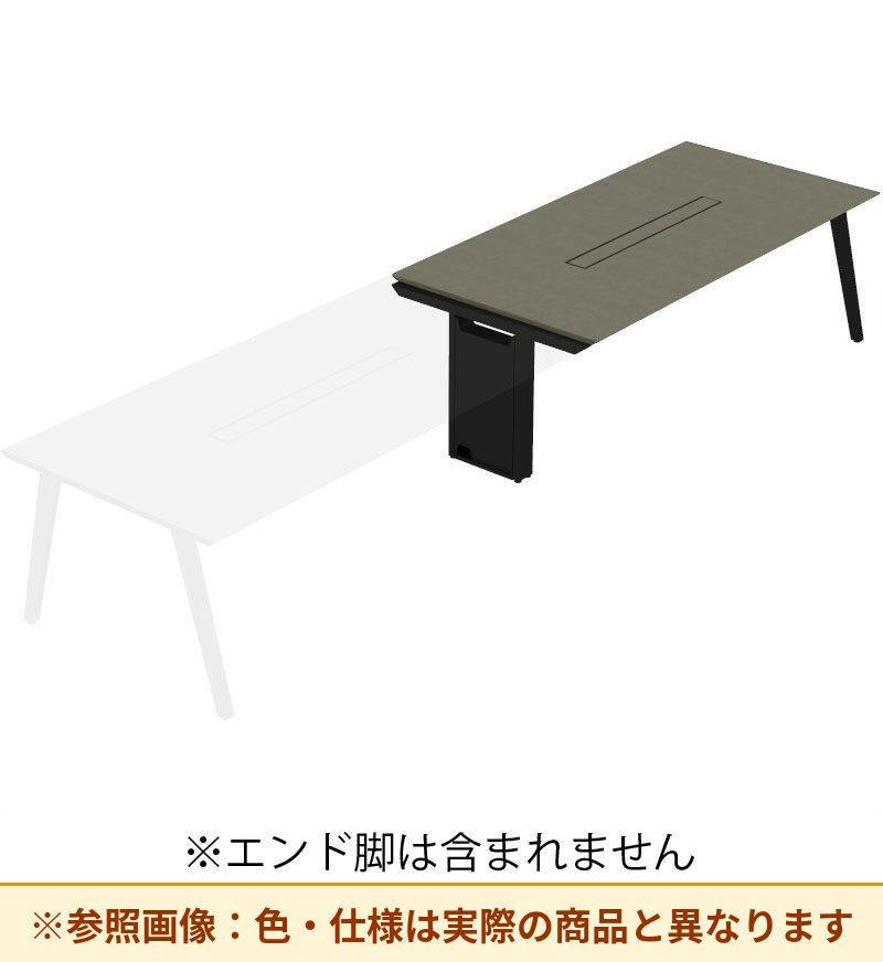 コクヨ デスク センティア コミュテーブル天板 増連 平エッジ DSNT-BJH2411-C