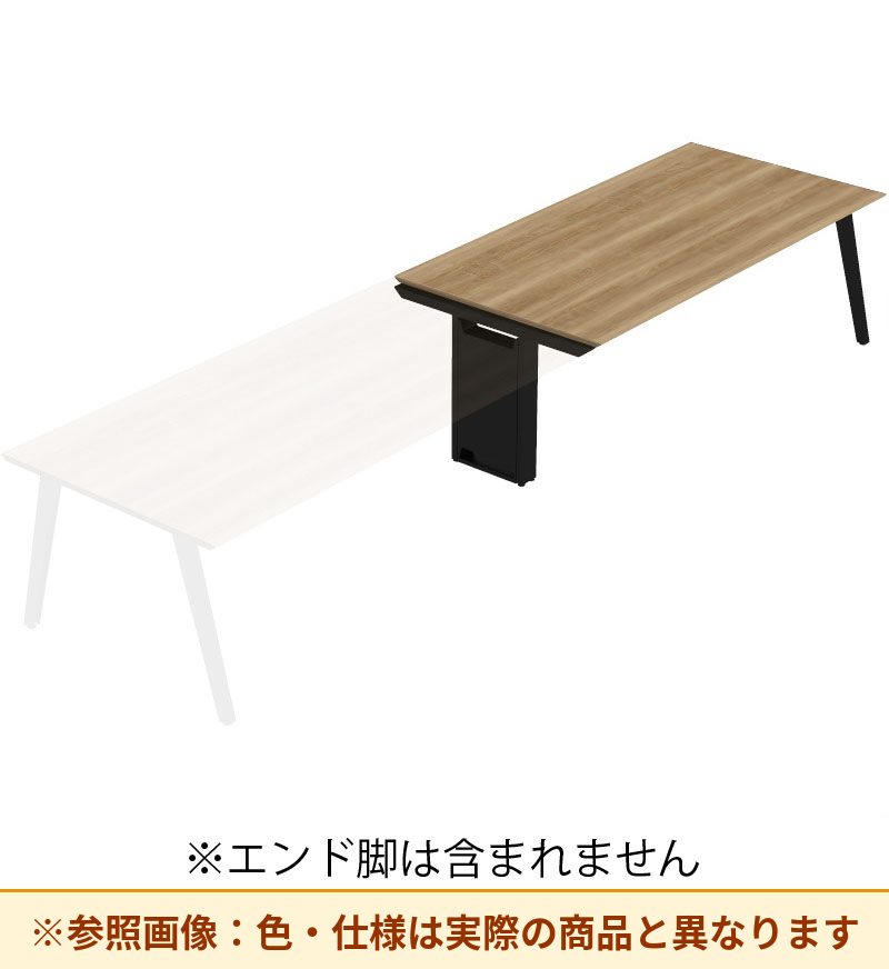 コクヨ デスク センティア コミュテーブル天板 増連 平エッジ DSNT-CJH2411-C