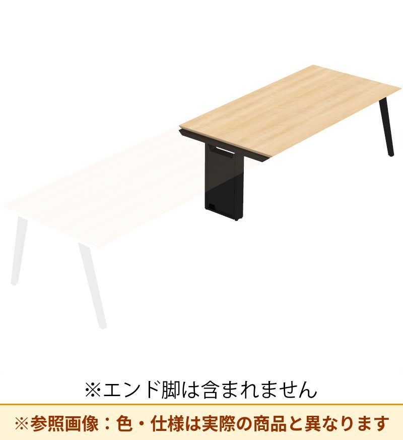 コクヨ デスク センティア コミュテーブル天板 増連 平エッジ DSNT-CJH2411-C