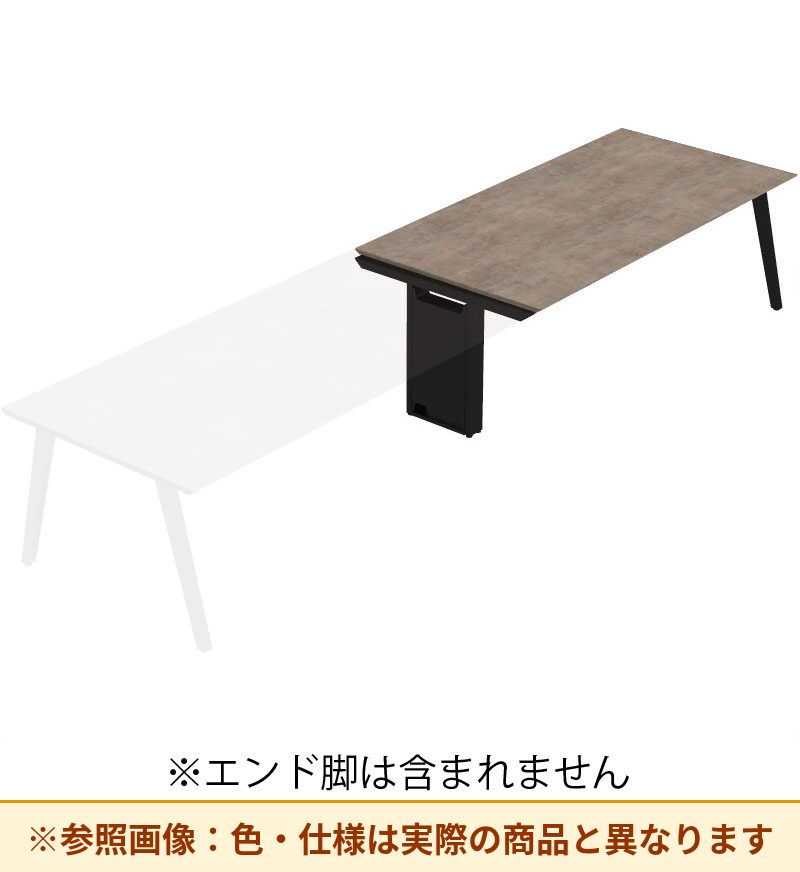 コクヨ デスク センティア コミュテーブル天板 増連 平エッジ DSNT-CJH2411-C