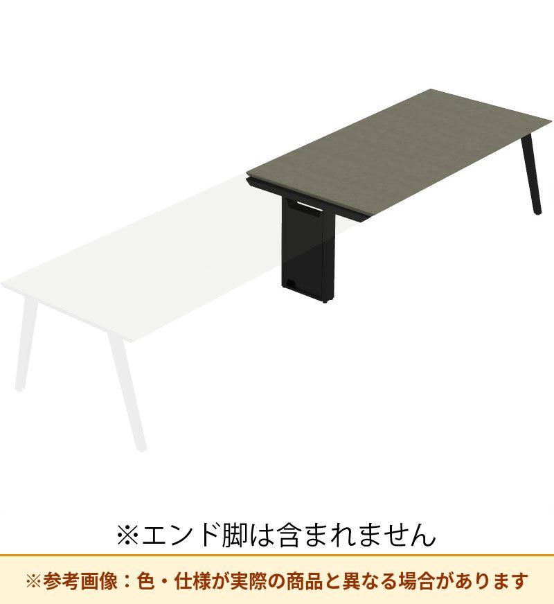 コクヨ デスク センティア コミュテーブル天板 増連 平エッジ DSNT-CJH2411-C