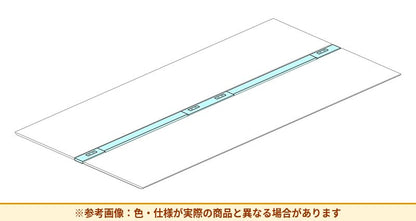 コクヨ デスク センティア コンセント付き配線カバーセット 両面 DSNU-PD281
