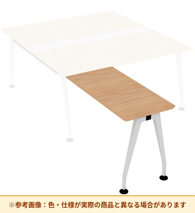 コクヨ デスク サイビ 拡張天板 W500タイプ（複柱脚）D1100 DSX-E0511-PMM