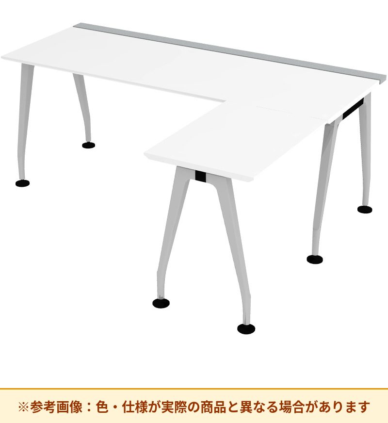 コクヨ サイビ L型デスク 脚部仕様：その他 脚素材：アルミ DSX-E18714-PMPAW3