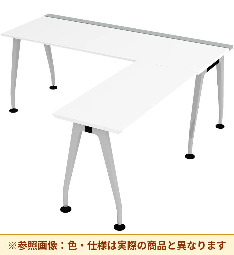 コクヨ サイビ L型デスク 脚部仕様：その他 脚素材：アルミ DSX-E18718-PMPAW3