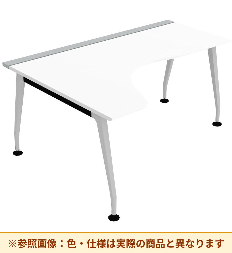 コクヨ サイビ L型デスク 脚部仕様：4本脚 脚素材：ポリッシュ DSX-JL1612-PMPAW3