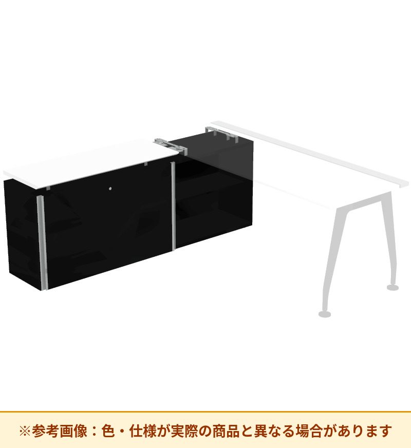 コクヨ デスク サイビ ストレージテーブル オープン＋引戸収納脚 DSX-SH1807