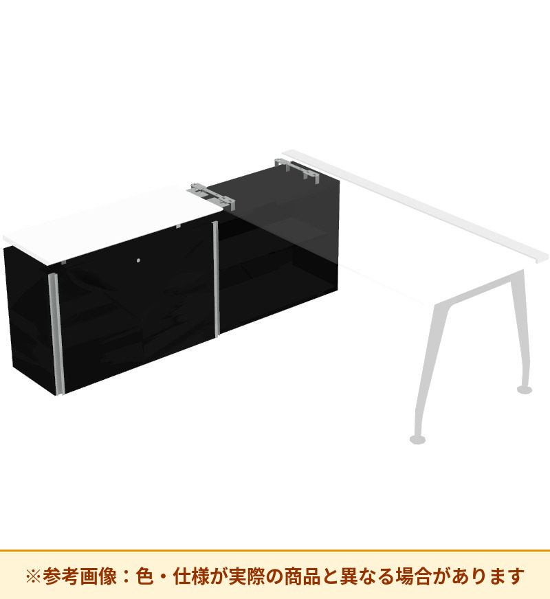 コクヨ デスク サイビ ストレージテーブル オープン＋引戸収納脚 DSX-SH1808