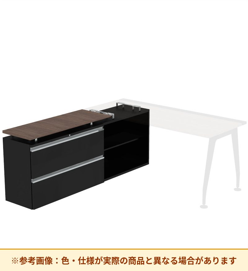 コクヨ デスク サイビ ストレージテーブル オープン＋ラテラル収納脚 DSX-SL1607