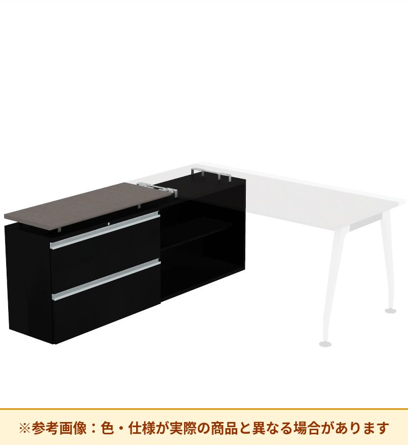 コクヨ デスク サイビ ストレージテーブル オープン＋ラテラル収納脚 DSX-SL1608
