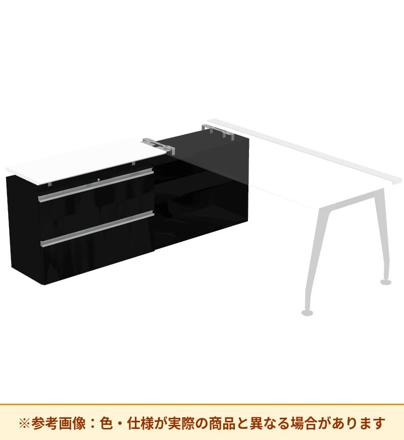コクヨ デスク サイビ ストレージテーブル オープン＋ラテラル収納脚 DSX-SL1808