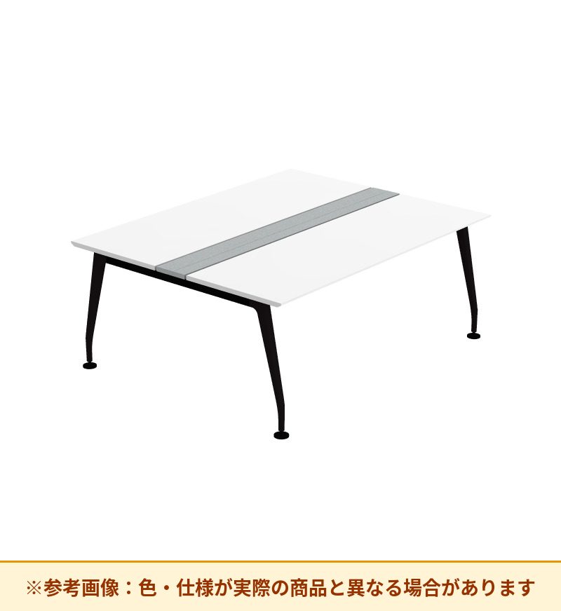 コクヨ デスク サイビ 独立テーブル 配線カバー仕様 DSX-WD1814-BMPAW3