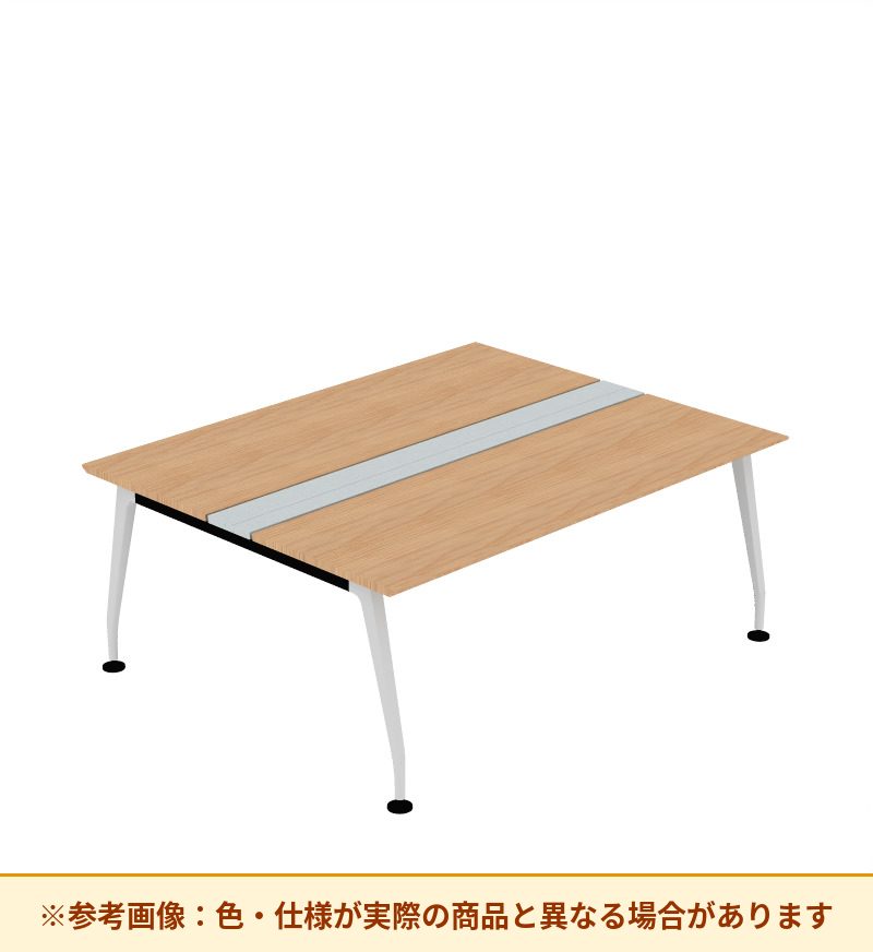コクヨ デスク サイビ 独立テーブル 配線カバー仕様 DSX-WD1614-PMM