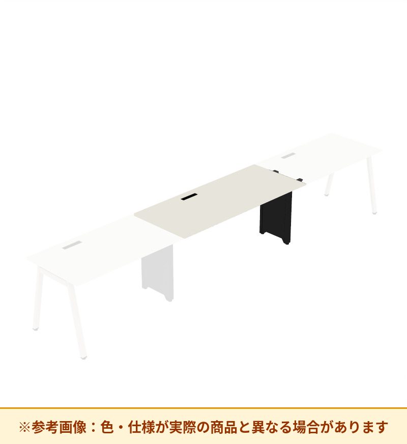 コクヨ デスク サイビTX ワークベンチ 片面中間用 電源・USB付 DTX-2J1607-E6AM